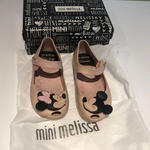 Mini Mellisa Mickey and Minnie Shoes